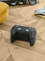 Black Gamer Lidded Storage Basket - Image 1 of 7