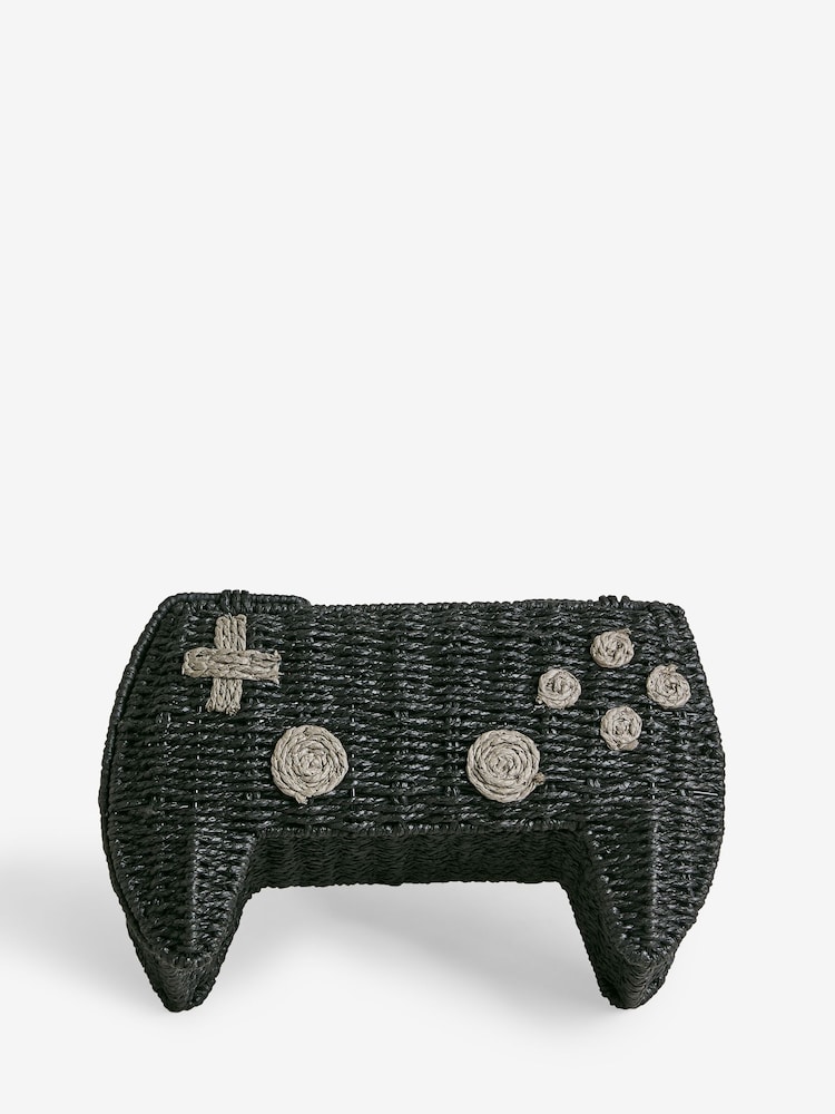Black Gamer Lidded Storage Basket - Image 7 of 7