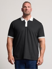 BadRhino Big & Tall Καρό πουκάμισο πόλο - Εικόνα 1 από 4