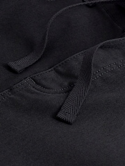 Schwarz - Bequeme, gebürstete Denim-Hose mit weitem Bein - Bild 7 von 7