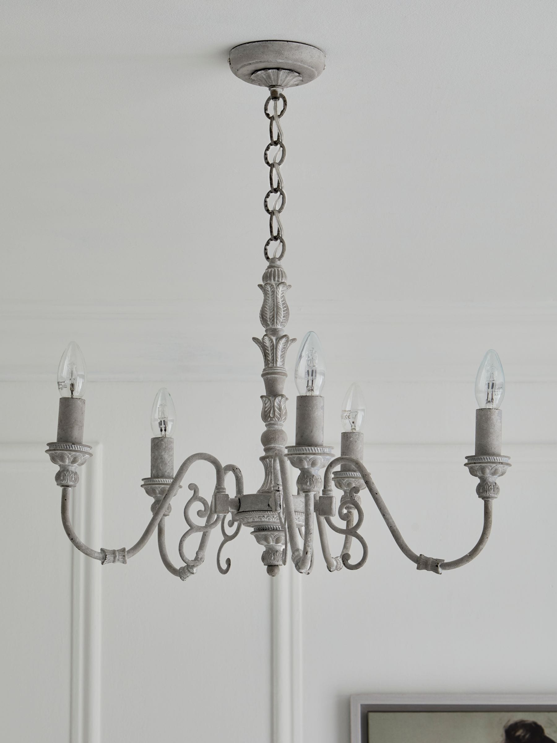 Grey chandelier next hot sale