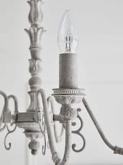 Grey Celine 5 Light Chandelier Ceiling Light - Image 2 of 8