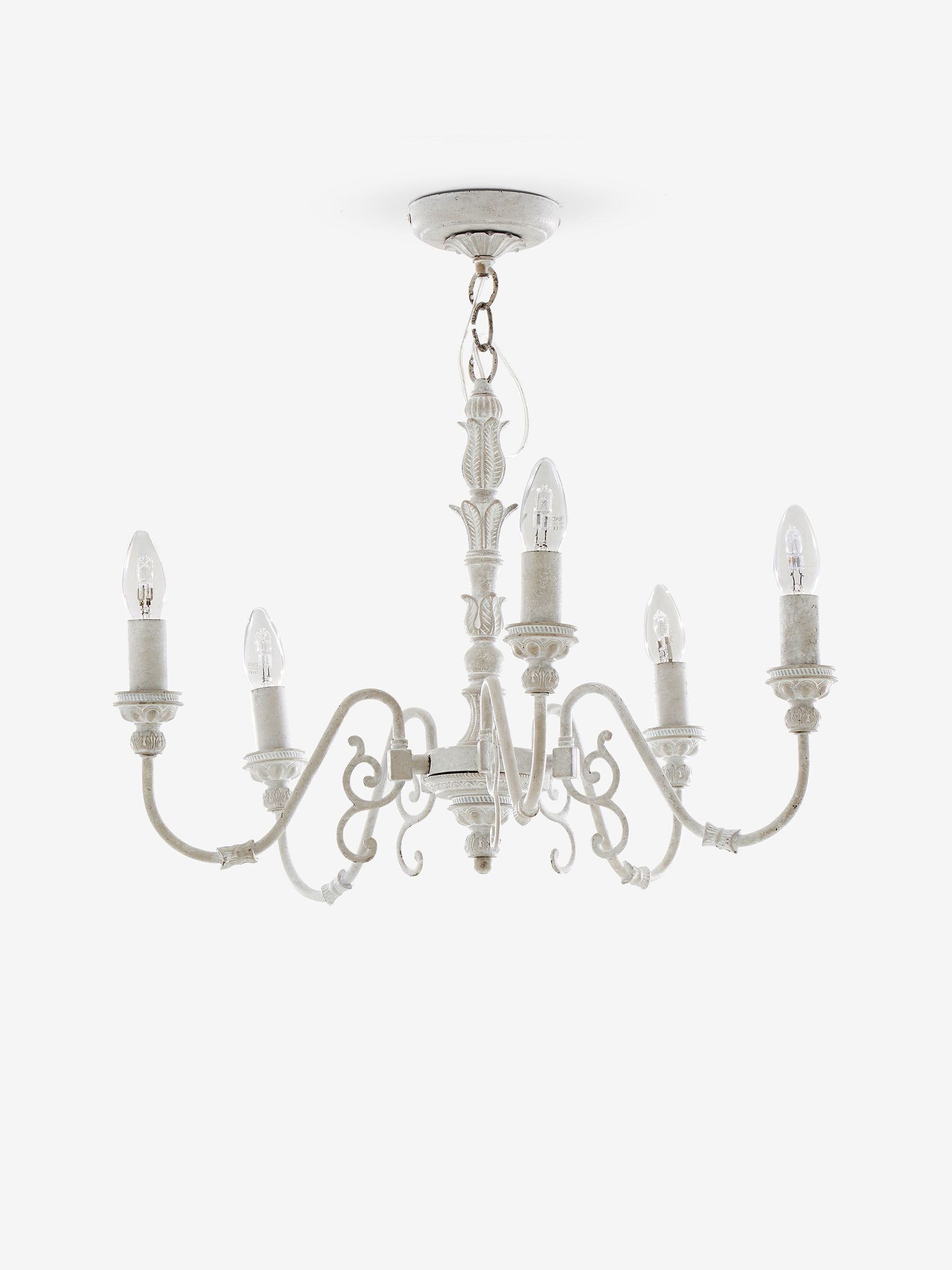 Grey chandelier next online