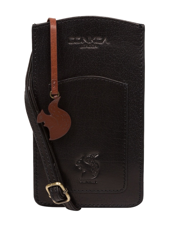 Conkca Siren Leather Cross-Body Phone Bag - Image 1 of 5