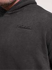 BadRhino Big & Tall Black Sun Bleached Hoodie - Image 4 of 7