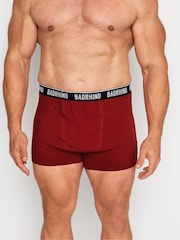 BadRhino Big & Tall Red Boxers 3 Pack - Image 2 of 3