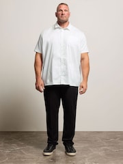 BadRhino Big & Tall White Stretch Short Sleeve Shirt - Image 2 of 4