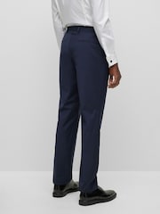BOSS Blue Leon Regular Fit Suit Trousers - Image 2 of 5