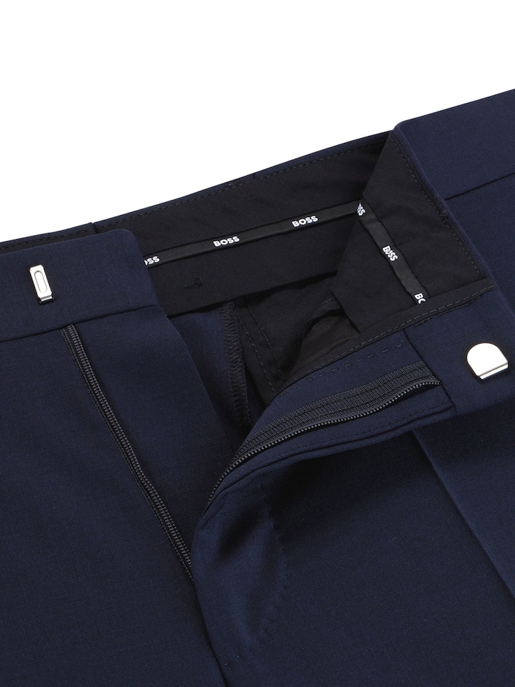 BOSS Blue Leon Regular Fit Suit Trousers - Image 5 of 5