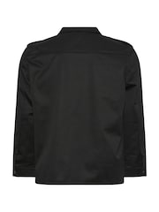 BadRhino Big & Tall Black Military Zip Through Overshirt - Image 7 of 7