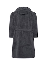 BadRhino Big & Tall Grey Super Soft Borg Dressing Gown - Image 6 of 6