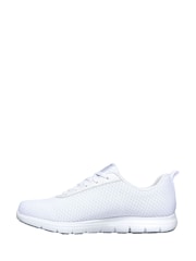 Skechers White Ghenter Slip Resistant Work Womens Trainers - Image 5 of 6