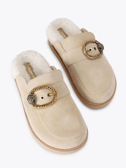 Kurt Geiger London Nude Bromley Chunky Mule Sandals - Image 3 of 5