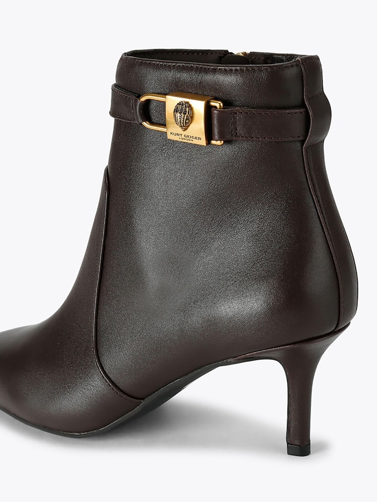 Kurt Geiger London Brown Brixton Ankle Boots - Image 5 of 5 Kurt Geiger London Brown Brixton Ankle Boots - Image 5 of 5
