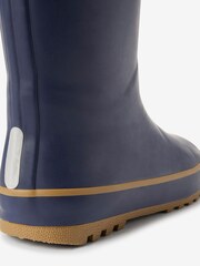 Navy Warm Lined Cuff Wellies - Image 4 of 5