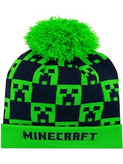 Character Green Minecraft Bobble Hat - Image 1 of 2