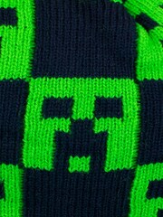 Character Green Minecraft Bobble Hat - Image 2 of 2