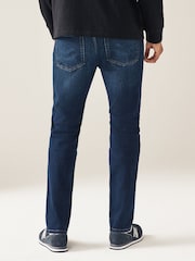 Blue Mid Single Skinny Fit Classic Stretch Jeans - Image 4 of 9