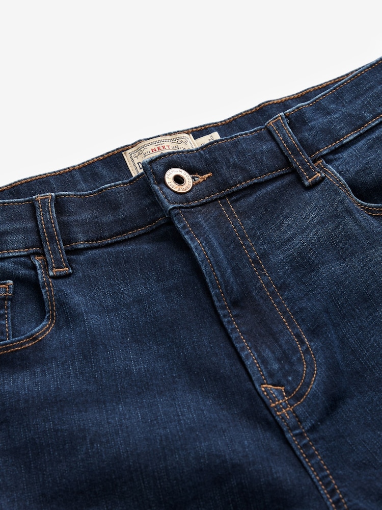 Bleu moyen - Lit 1 place - Skinny Fit Classic Jeans extensibles - Image 7 of 9