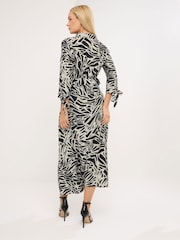 Star by Julien MacDonald Black Printed Shirt Dress - Image 3 of 6