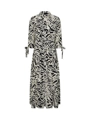 Star by Julien MacDonald Black Printed Shirt Dress - Image 5 of 6