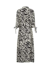 Star by Julien MacDonald Black Printed Shirt Dress - Image 6 of 6
