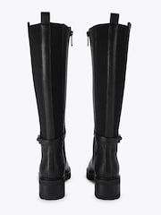 Kurt Geiger London Black Bromley 50/50 Knee Boots - Image 4 of 5