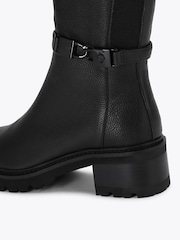 Kurt Geiger London Black Bromley 50/50 Knee Boots - Image 5 of 5