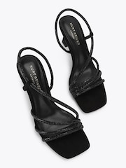 Kurt Geiger London Black Candy Low Sandals - Image 3 of 5
