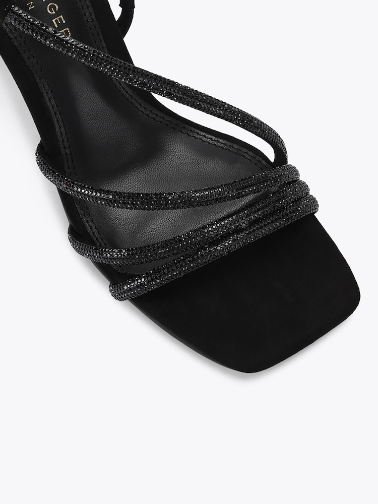 Kurt Geiger London Black Candy Low Sandals - Image 5 of 5 Kurt Geiger London Black Candy Low Sandals - Image 5 of 5
