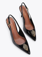 Kurt Geiger London Black Kensington Sling Sandals - Image 3 of 5