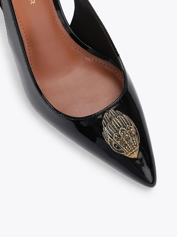 Kurt Geiger London Black Kensington Sling Sandals - Image 5 of 5 Kurt Geiger London Black Kensington Sling Sandals - Image 5 of 5