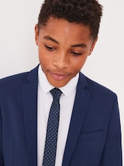 Navy Blue Skinny Fit Suit: Jacket (12mths-16yrs) - Image 4 of 5