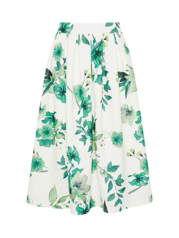 Star by Julien MacDonald Cream Scuba Printed Co Ord Skirt - Image 5 of 5 Star by Julien MacDonald Cream Scuba Printed Co Ord Skirt - Image 5 of 5