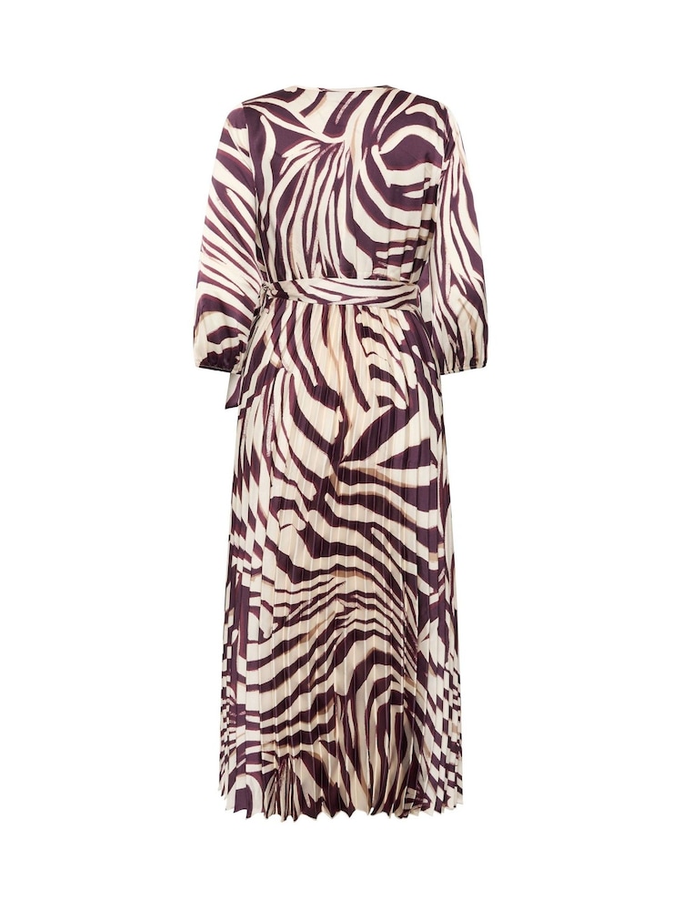 Star by Julien MacDonald Satin Plisseret Mock Wrap-kjole - Billede 6 af 6 Star by Julien MacDonald Satin Plisseret Mock Wrap-kjole - Billede 6 af 6
