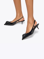Kurt Geiger London Black Large Eagle Sling 40 Shoes - Image 5 of 5