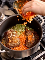 Stellar Zero, 24cm Uncoated Non-Stick Casserole, 3.8L - Image 4 of 6