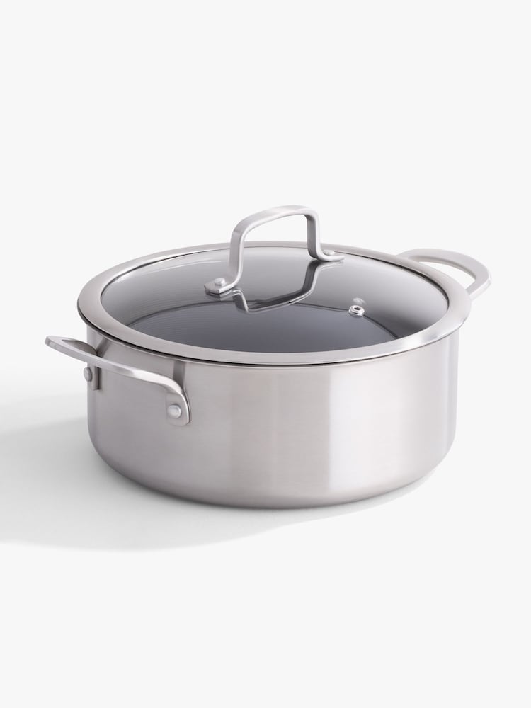 Stellar Zero, 24cm Uncoated Non-Stick Casserole, 3.8L - Image 6 of 6 Stellar Zero, 24cm Uncoated Non-Stick Casserole, 3.8L - Image 6 of 6