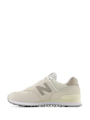 New Balance Cream Womens 574 Trainers - Image 14 of 14