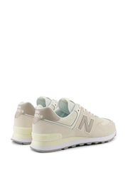 New Balance Cream Womens 574 Trainers - Image 7 of 14