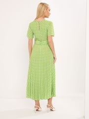 グリーン - Star by Julien MacDonald Angel Sleeve Spot Dress - 画像 3 / 6