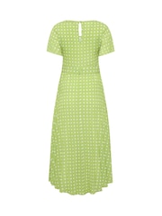 グリーン - Star by Julien MacDonald Angel Sleeve Spot Dress - 画像 6 / 6