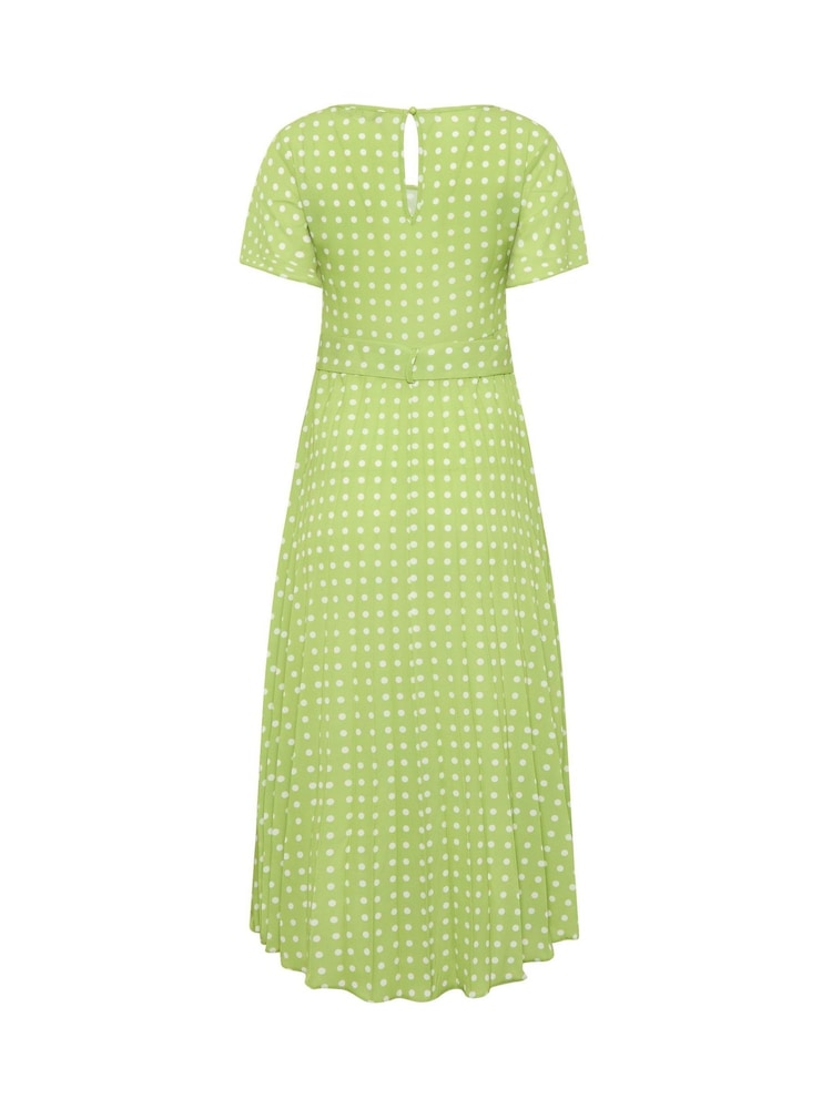 グリーン - Star by Julien MacDonald Angel Sleeve Spot Dress - 画像 6 / 6