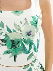 Star by Julien MacDonald Cream Scuba Printed Co Ord Top - Image 4 of 5