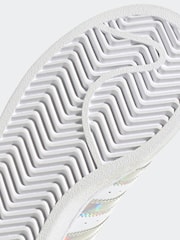 adidas Originals Superstar Kids White Trainers - Image 9 of 9