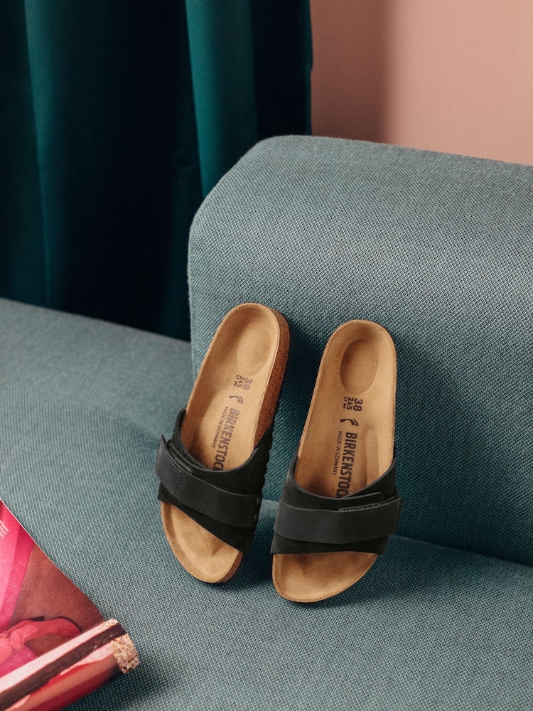 Birkenstock Black Oita Braided Sandals - Image 2 of 5