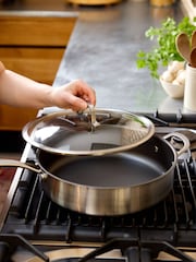 Stellar Zero 30cm Uncoated Non-Stick Saute Pan 3.2L - Image 1 of 3