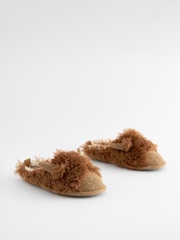 Brown Highland Cow Slippers - Image 2 of 6