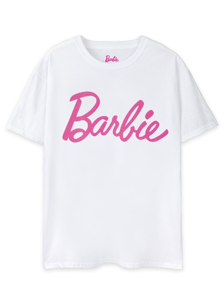 Vanilla Underground White Barbie Ladies Licensing 100% Cotton T-Shirt - Image 1 of 5