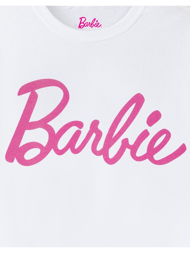 Vanilla Underground White Barbie Ladies Licensing 100% Cotton T-Shirt - Image 6 of 6